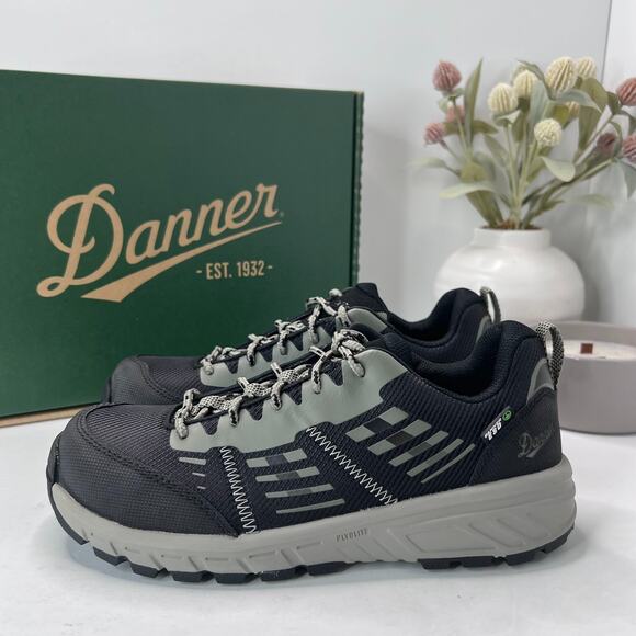 Danner Run Time 3" ESD Composite Toe Sneaker Green/Black 12374 Women 7M NWB - Picture 1 of 10